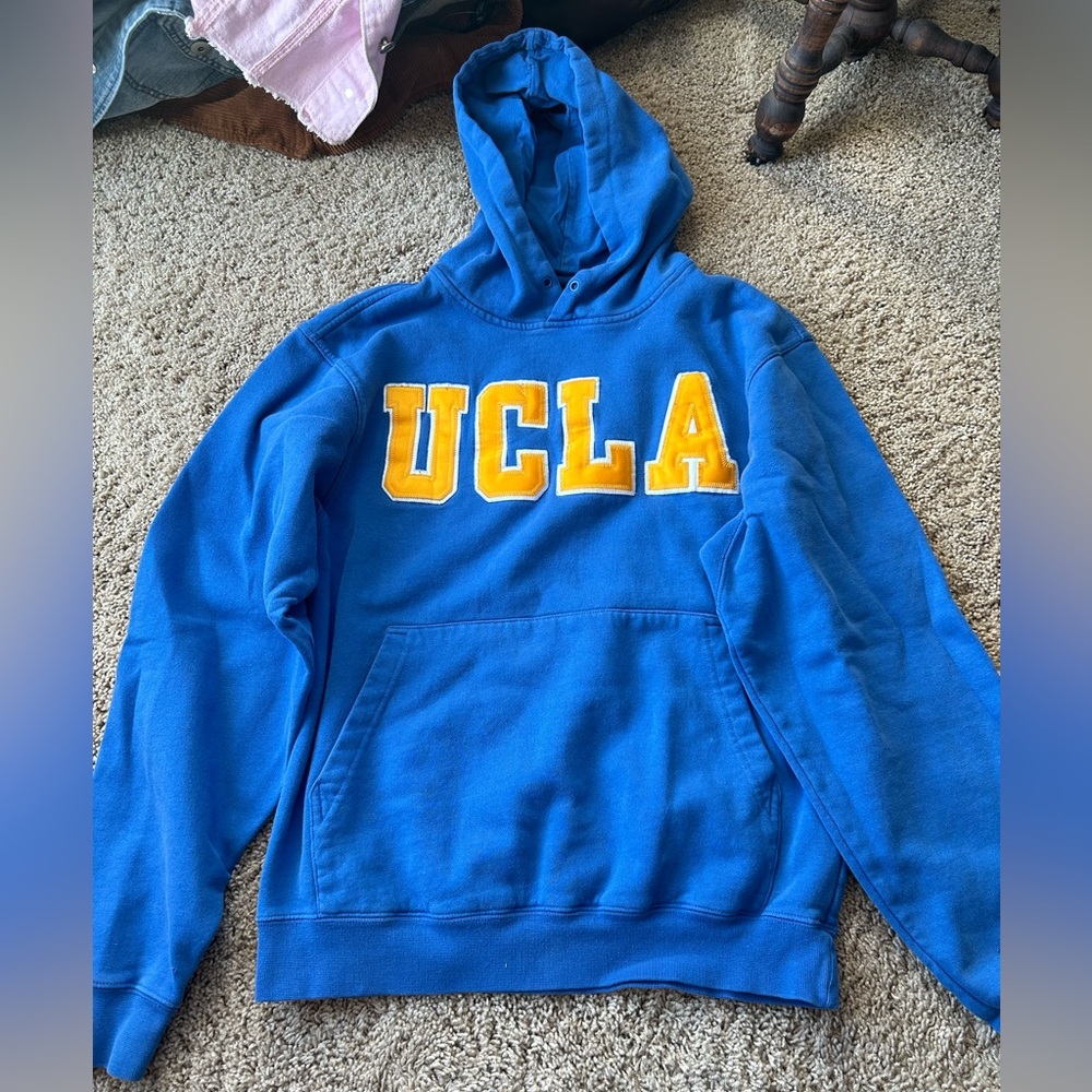 Blue Hoodie Sweater